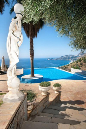 Villa Le Suites Sul Golfo Di Taormina,con piscina infinity a strapiombo sul mare Letojanni